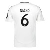 Maglia ufficiale Real Madrid Nacho 6 Casa 2024-25 per Bambino